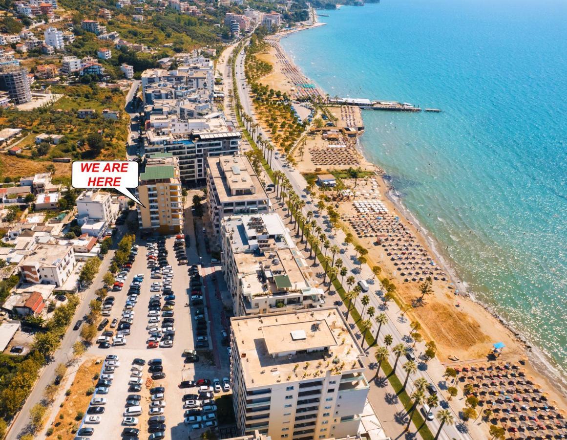 Victoria Lungomare Apartment Vlorë Exteriör bild