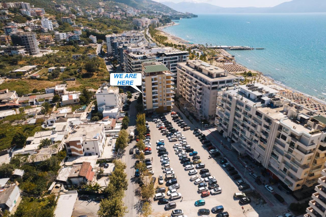Victoria Lungomare Apartment Vlorë Exteriör bild