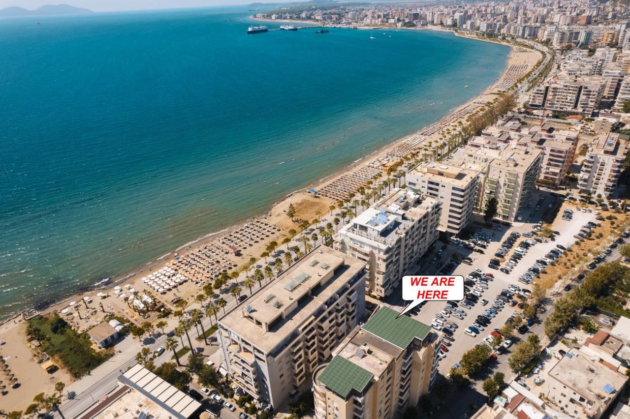 Victoria Lungomare Apartment Vlorë Exteriör bild