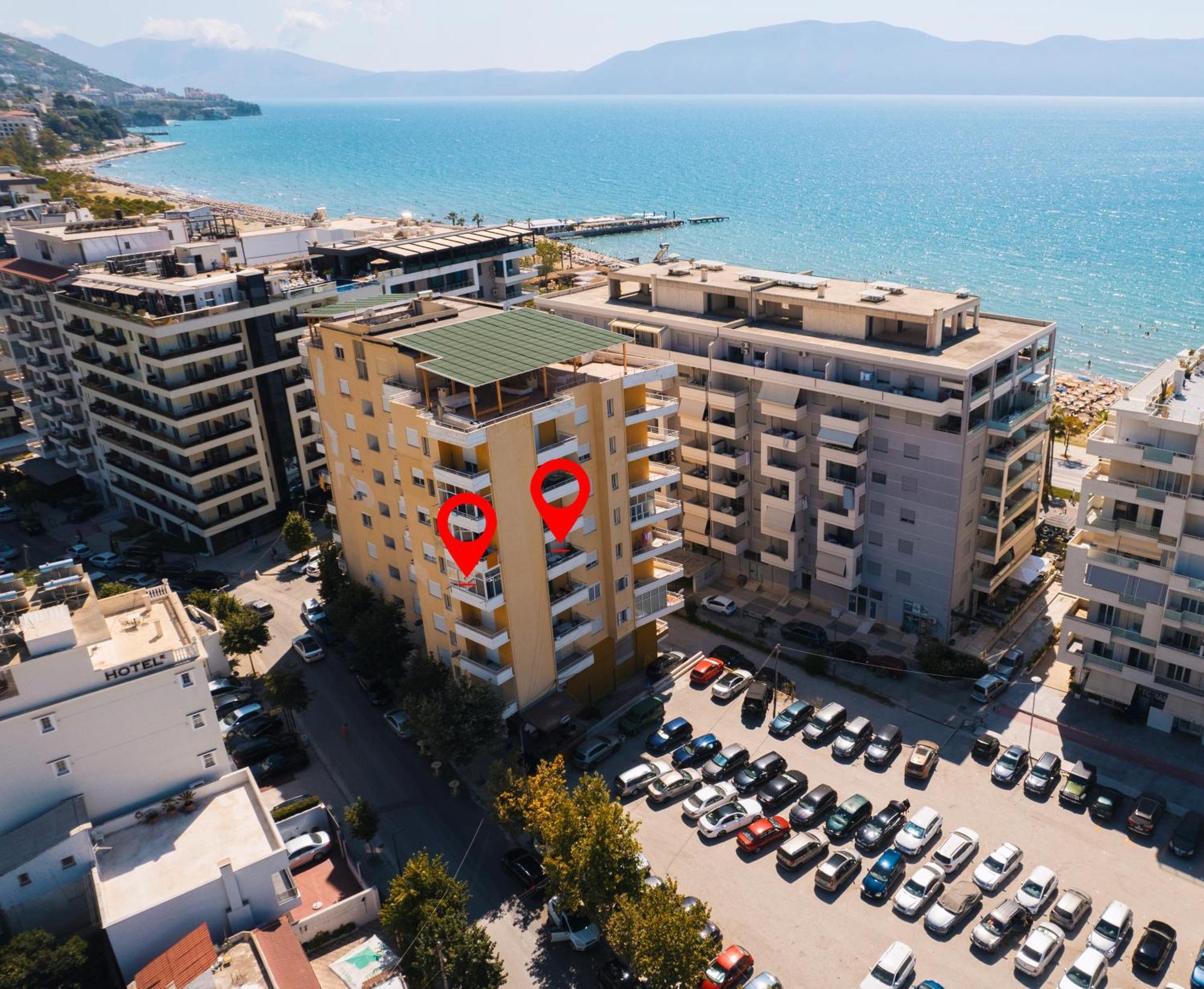 Victoria Lungomare Apartment Vlorë Exteriör bild